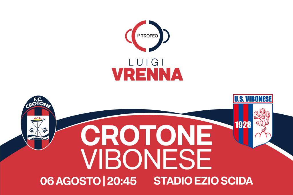 Calcio Crotone-Vibonese allo Scida per il trofeo Luigi Vrenna, info biglietti